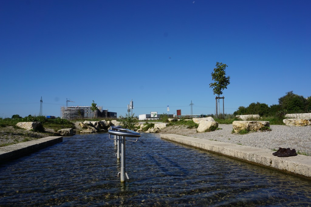 Kneippanlage in der Flutmulde Landshut