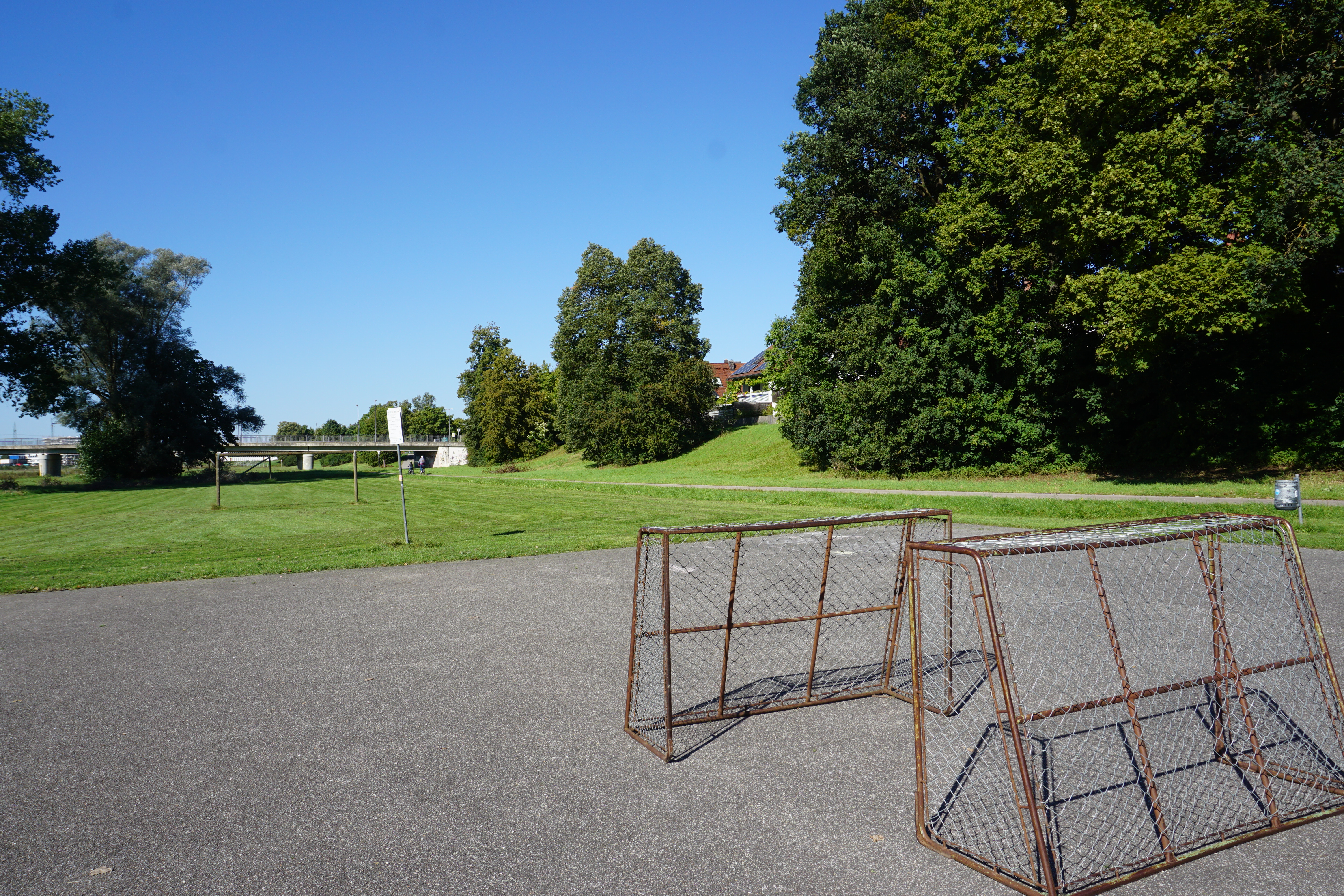 Strassenhockey in der flutmulde Landshut